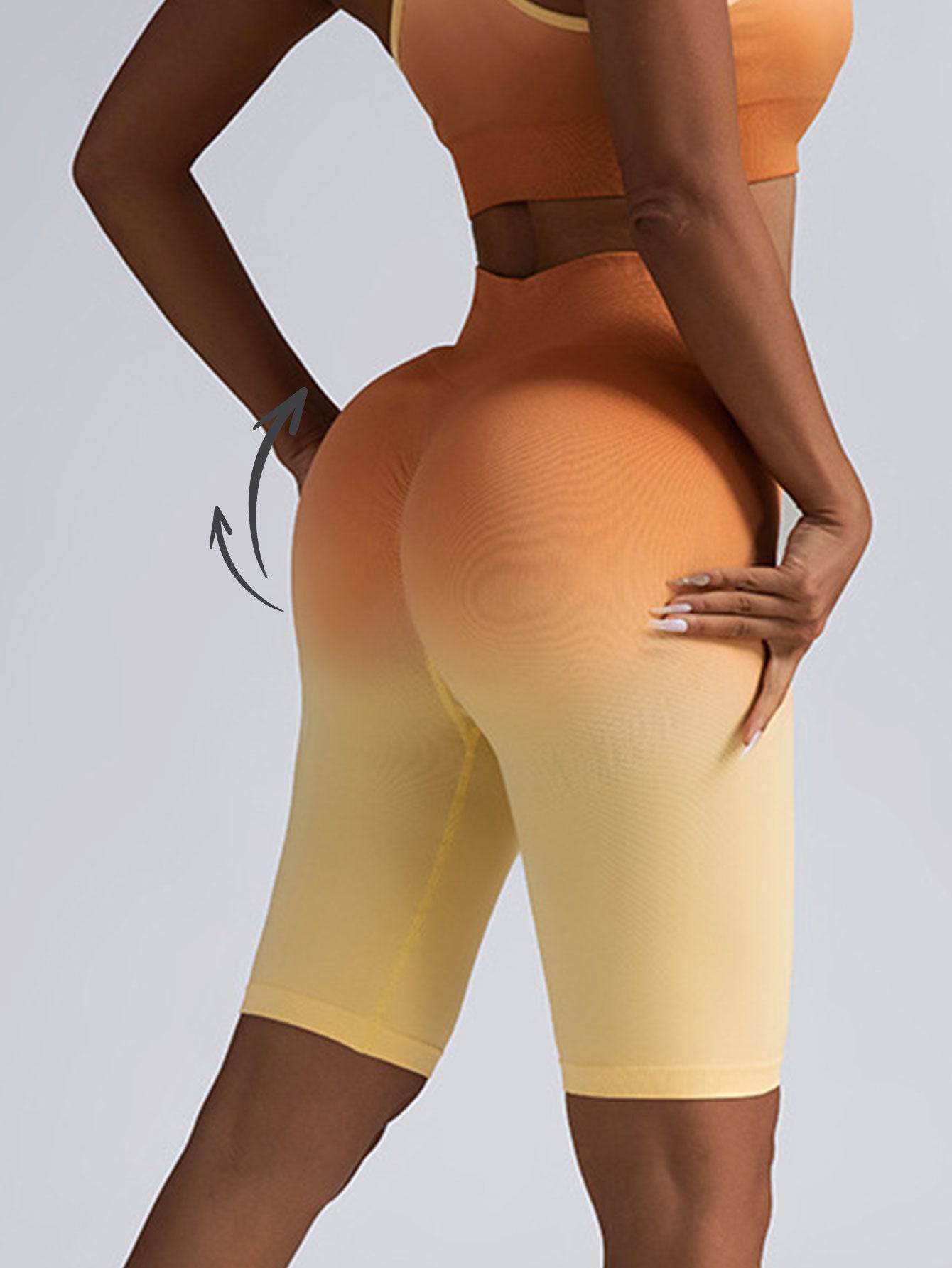 3 Pack Women Workout Shorts Scrunch Shorts Seamless High Waisted Contour Gym Yoga Biker Shorts - Clothing Personality