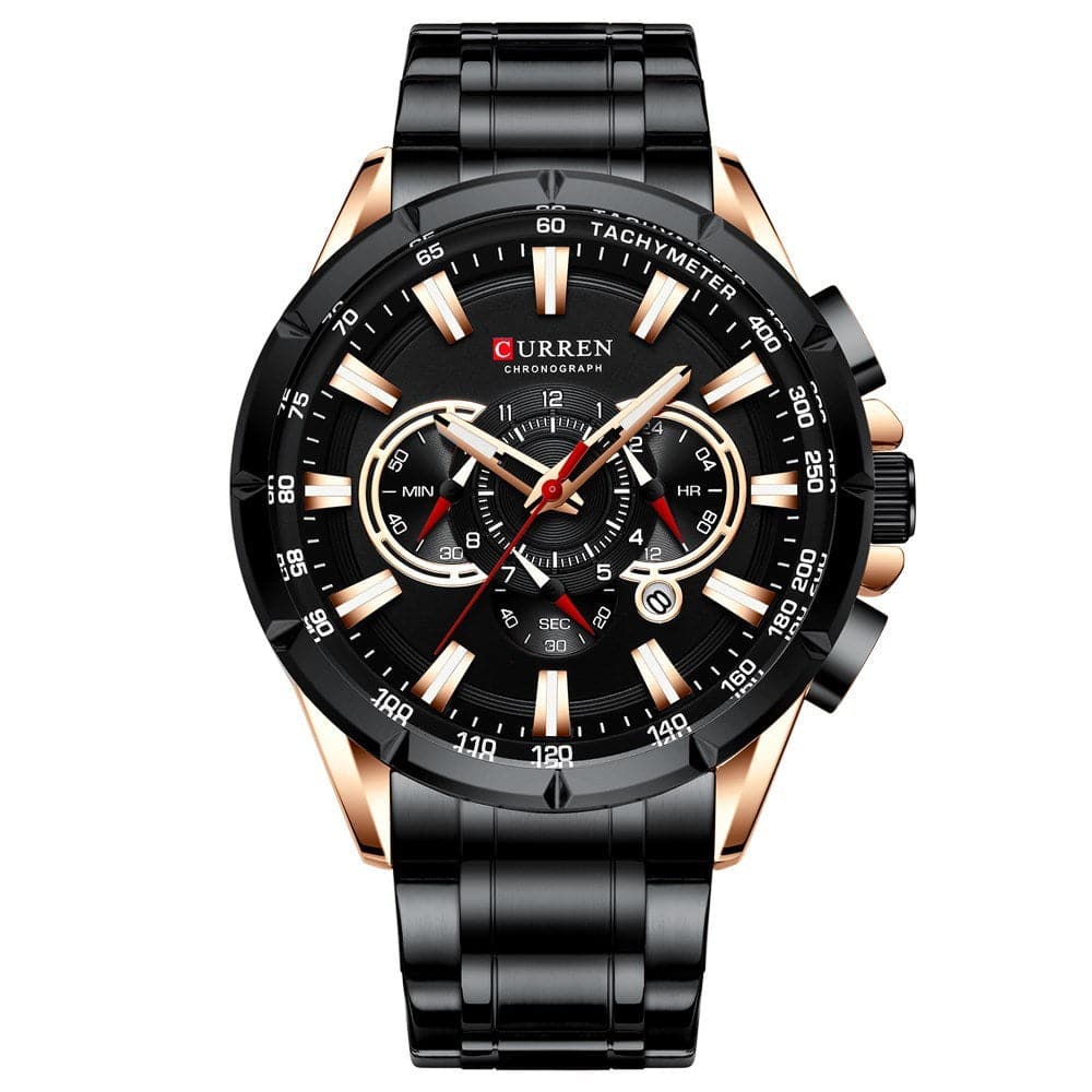Curren Men's Blue Business Wristwatch - Clothing Personality