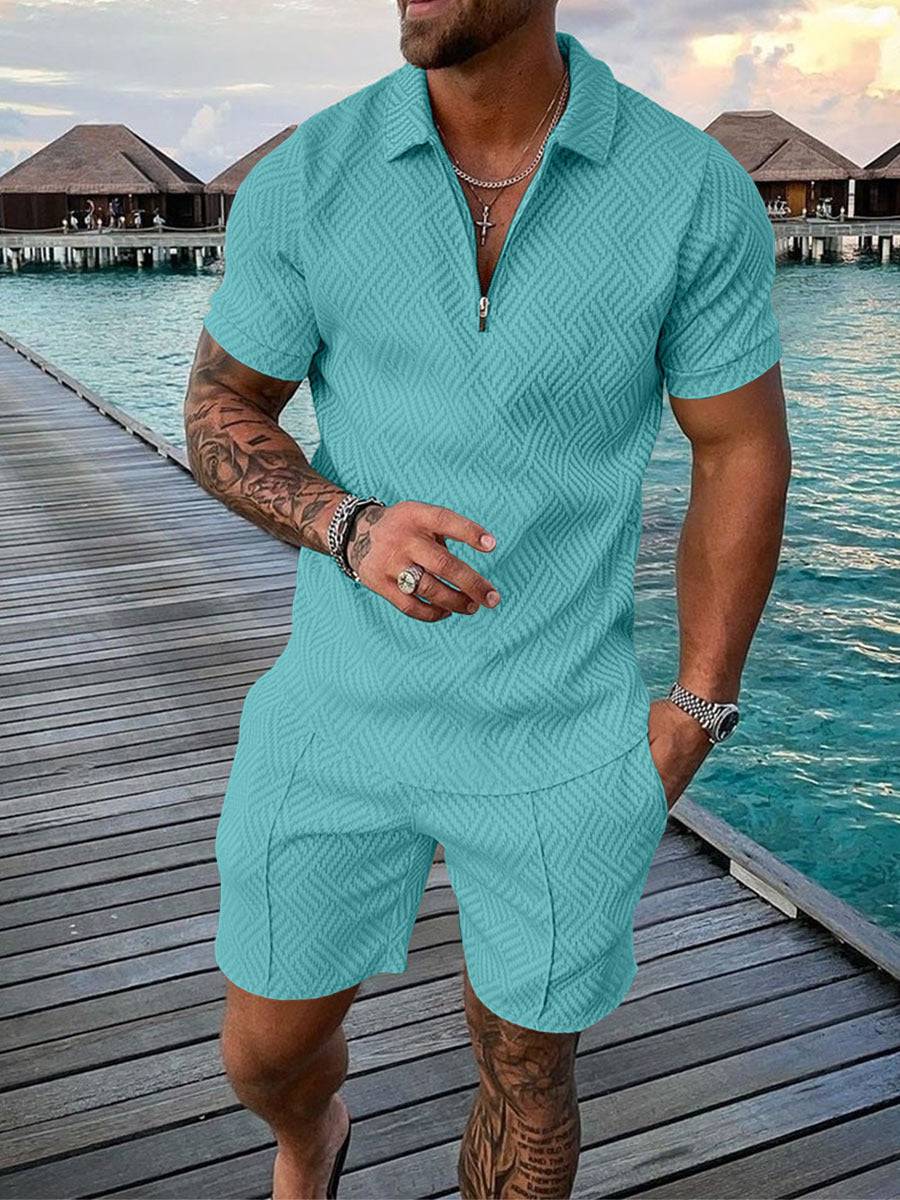Fashion Personality Sports Casual Men's Suit - Clothing Personality