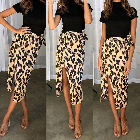 Bandage Long Skirts Split Bandage Skirt Streetwear - Clothing Personality
