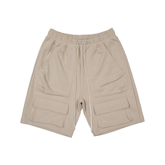 Multi-Pocket Workwear Shorts For Men - Clothing Personality