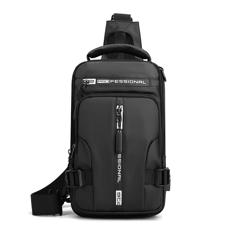 Crossbody Bags Men Multifunctional Backpack Shoulder Chest Bags - Clothing Personality