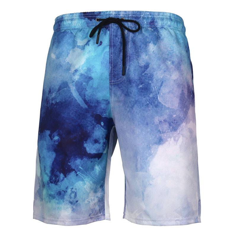 Men's Beach Pants Casual Shorts Octopus Amazon Plus Size Sweatpants - Clothing Personality