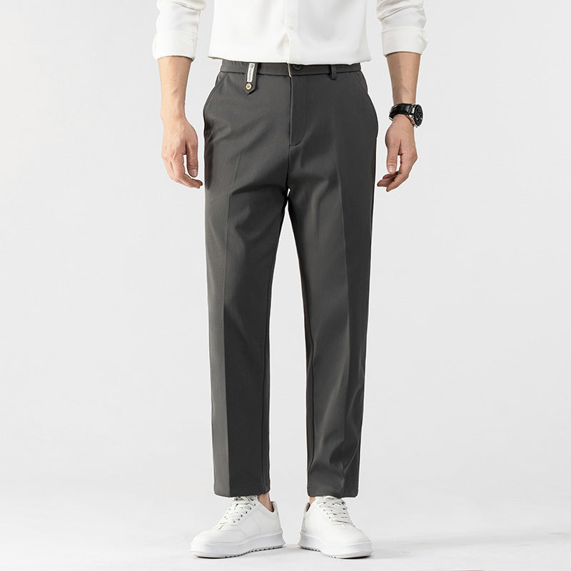 Spring Men's Pants Straight Loose Casual Pants - Clothing Personality