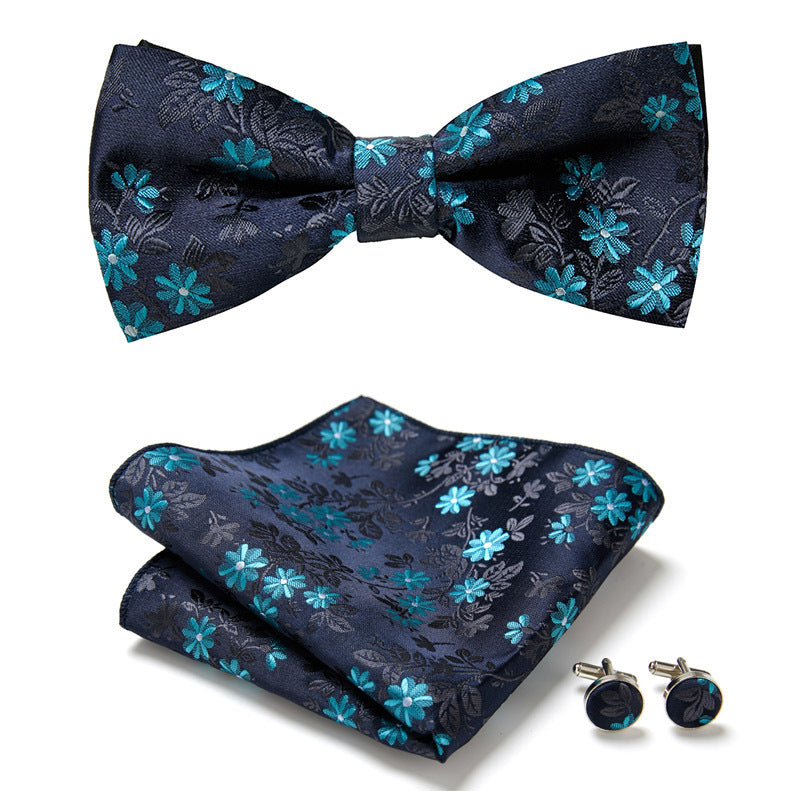 Three Piece Set Of Stylish Bow Ties - Clothing Personality