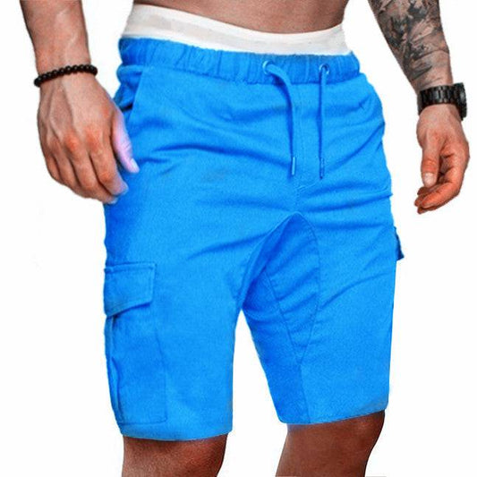 Tight Elastic Pants Men's Cropped Shorts Pants - Clothing Personality