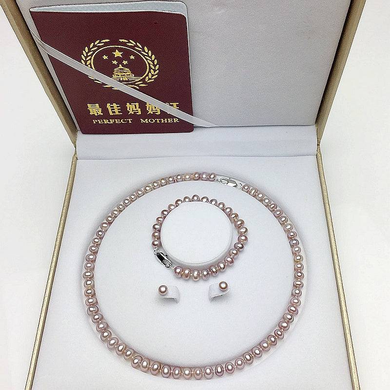 Bead Necklace Set Gift - Clothing Personality