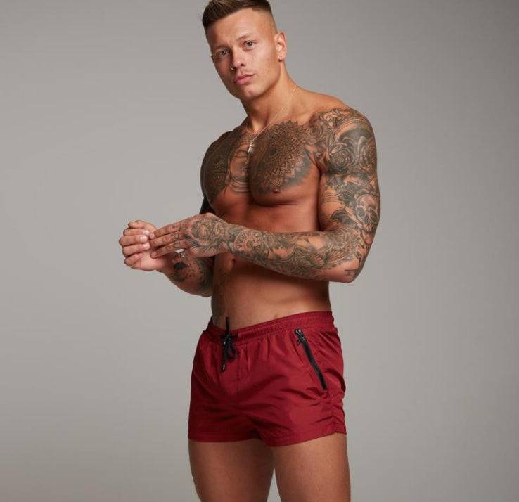 Mens Trunks Shorts Training Running Sports Gym Jogging Workout Beach Swim Pants Trousers Plus Size M-3XL - Clothing Personality