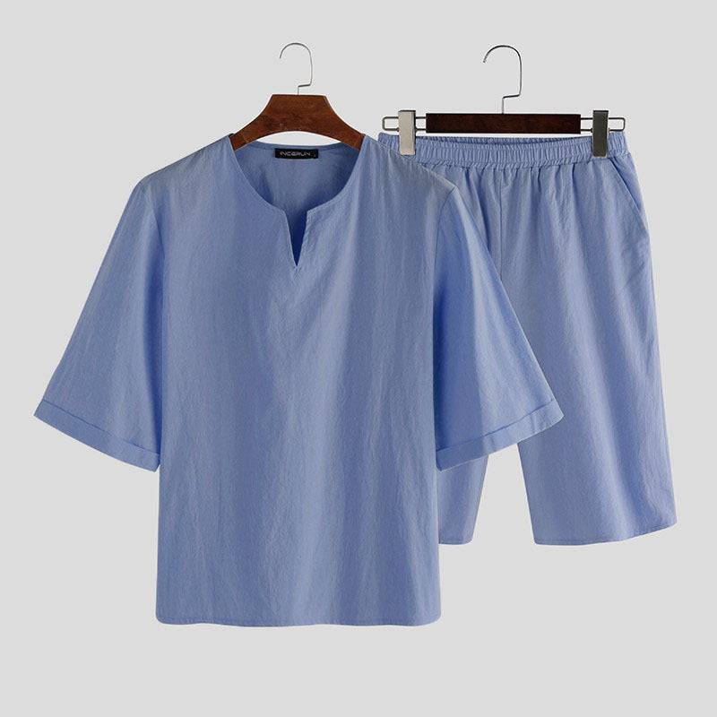 Men's cotton pajamas - Clothing Personality
