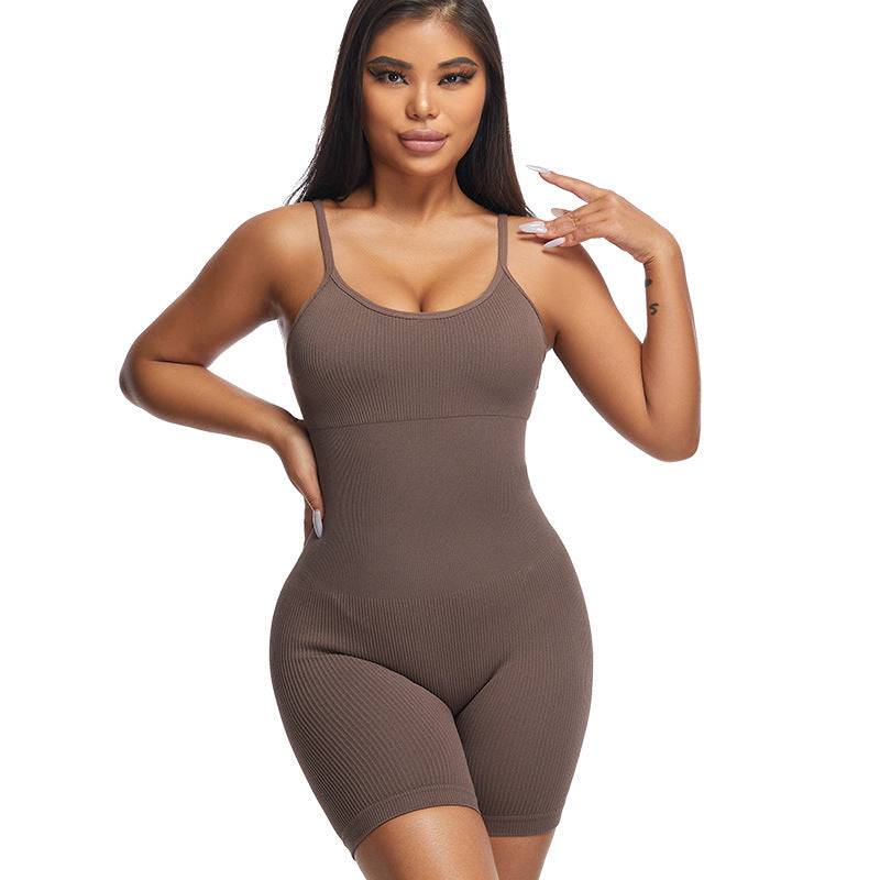 One-piece Corset Women's Hip Lifting Beauty Back Fitness - Clothing Personality