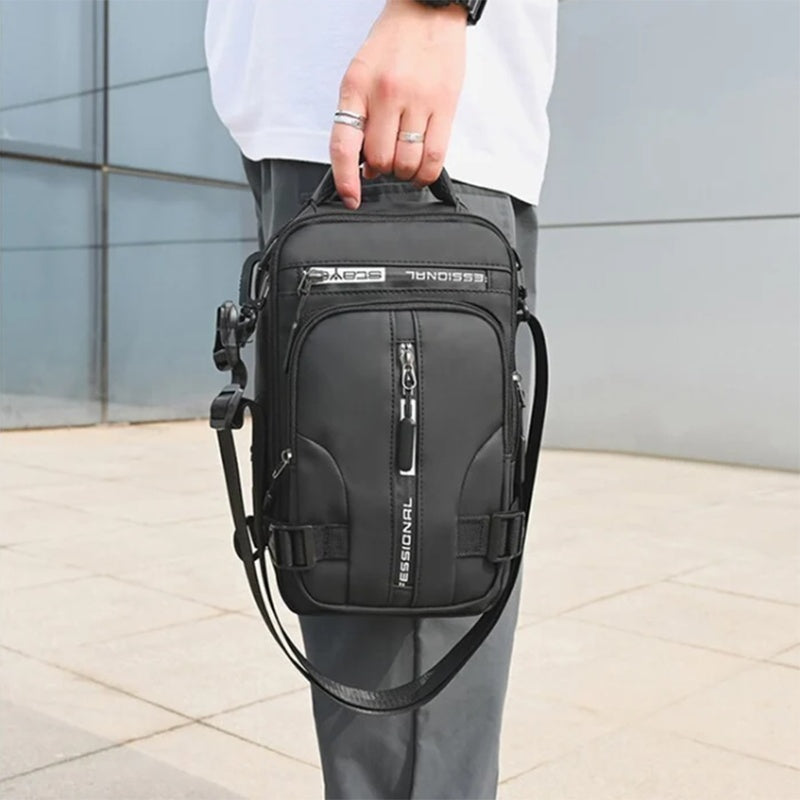 Crossbody Bags Men Multifunctional Backpack Shoulder Chest Bags - Clothing Personality