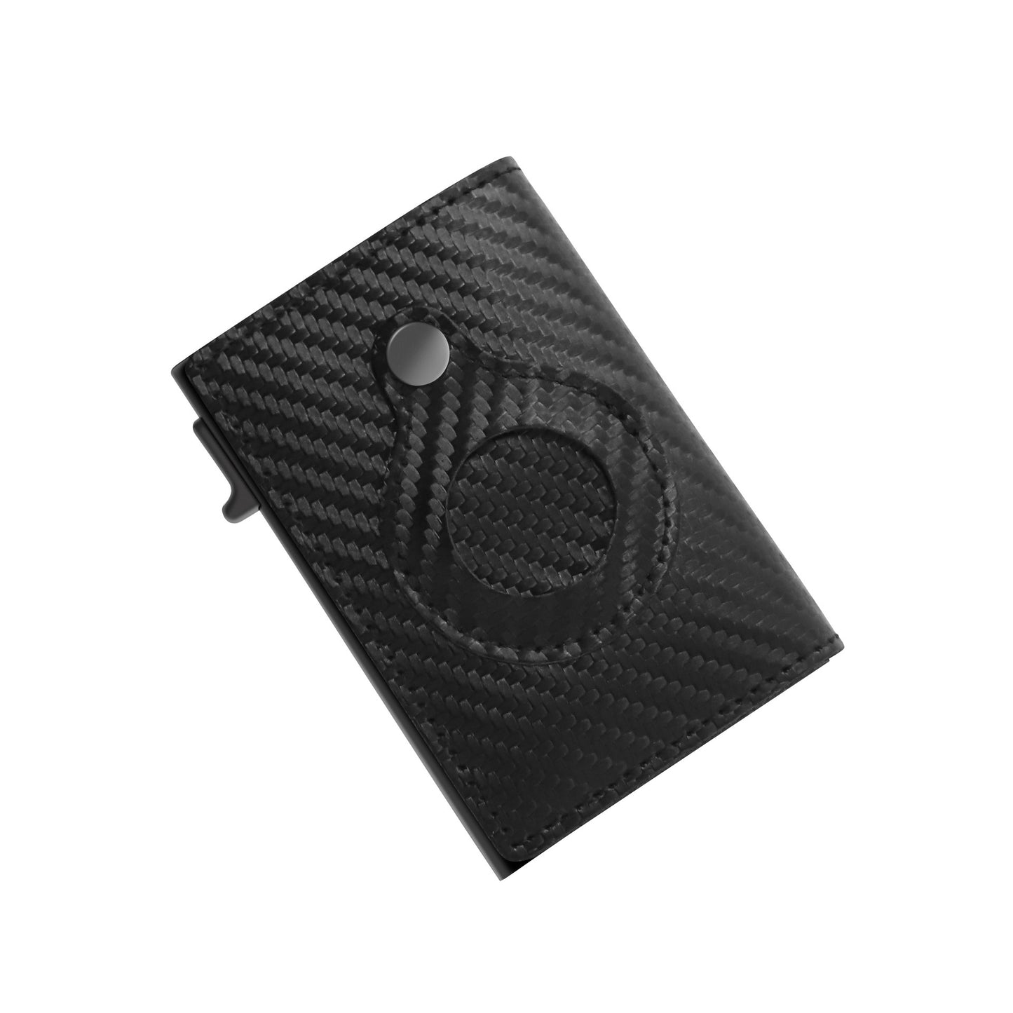Minimalist Wallets For Men, Premium Genuine Leather Credit Card Holder For AirTag With Slim Wallet RFID Technology - Clothing Personality