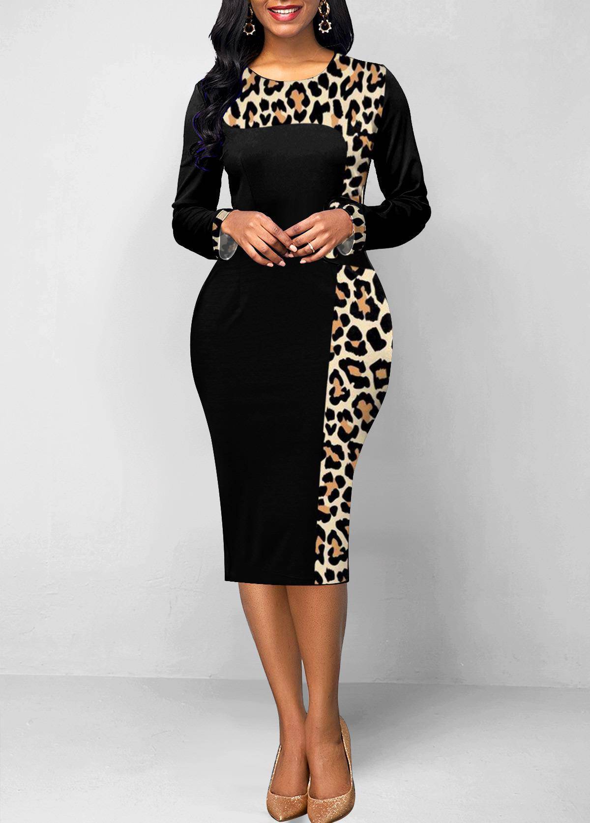 Spring And Autumn Long Sleeve Dress - Clothing Personality