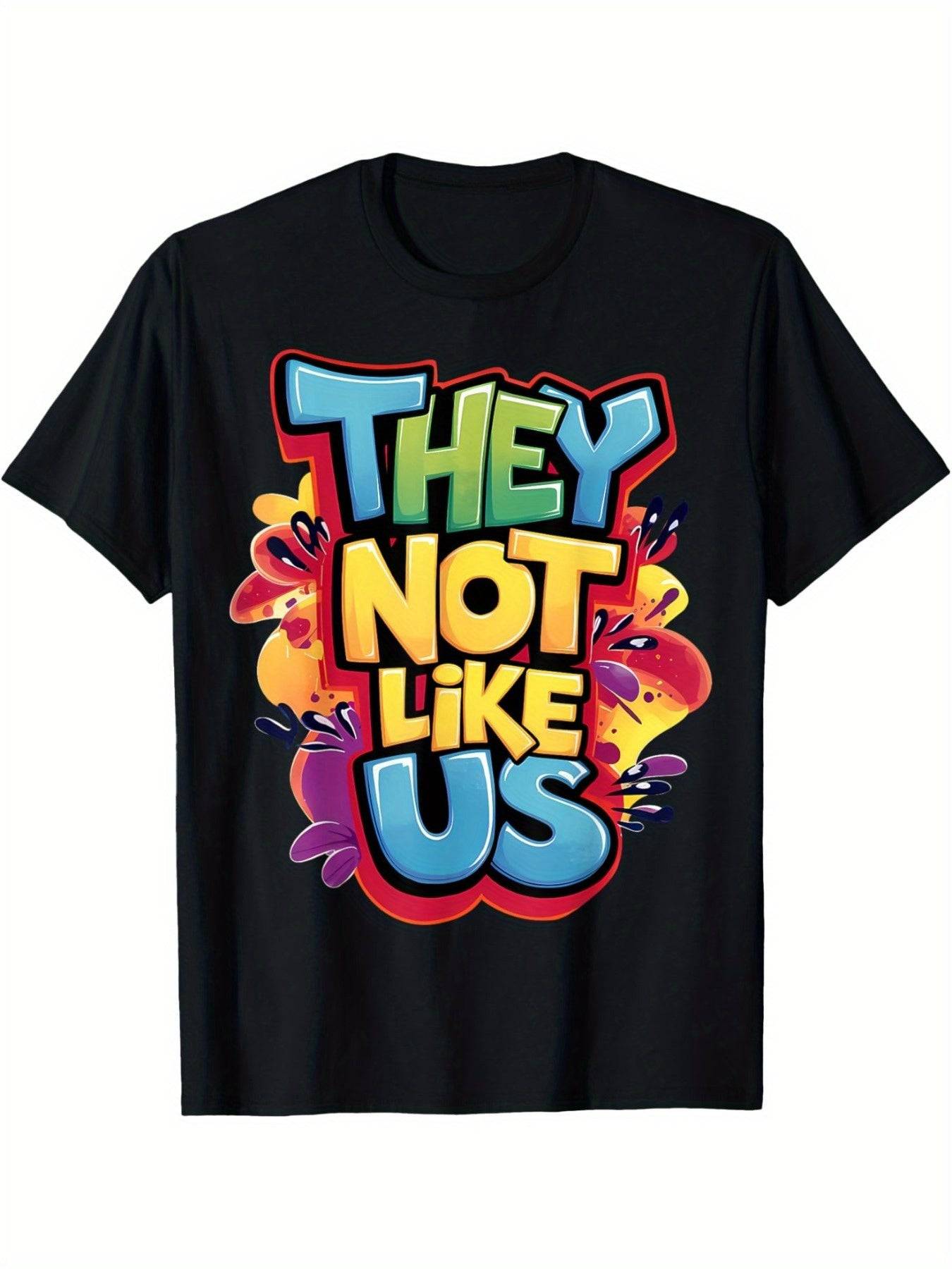 They Not Like Us T-shirts Comfortable Short Sleeved Round Neck T-shirts - Clothing Personality
