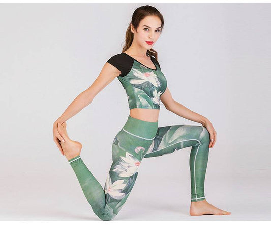 Women's Yoga Suits Outfits Sport Suits Fitness Yoga Running Athletic Tracksuits - Clothing Personality