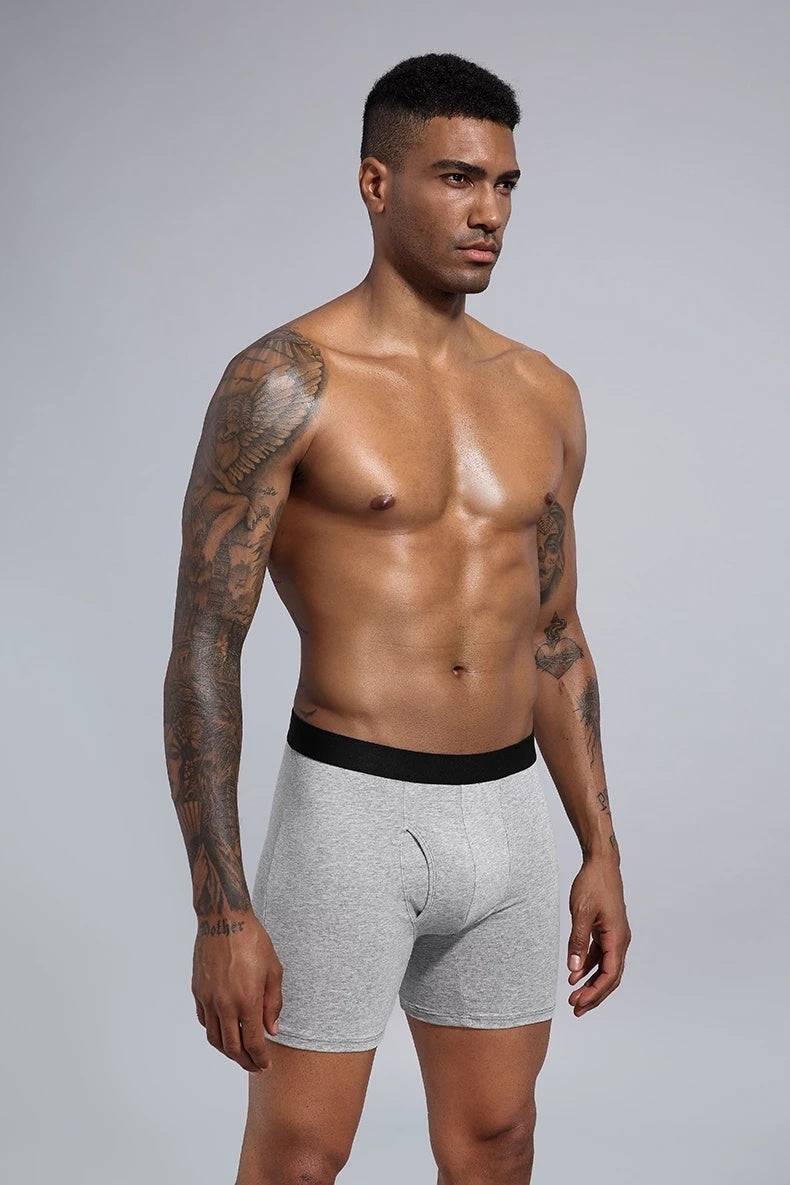 Boxershorts Men Cotton Boxers R Underwear Man Undergarments - Clothing Personality
