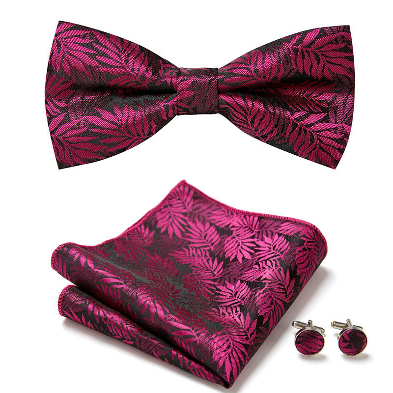 Three Piece Set Of Stylish Bow Ties - Clothing Personality