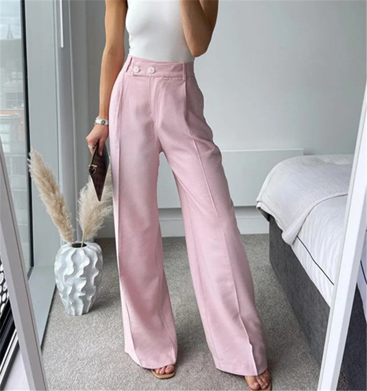 Casual Straight Trousers Summer Women's Clothing - Clothing Personality