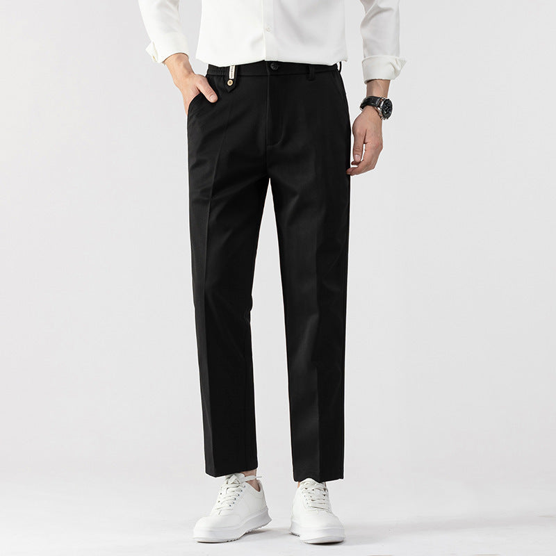 Spring Men's Pants Straight Loose Casual Pants - Clothing Personality