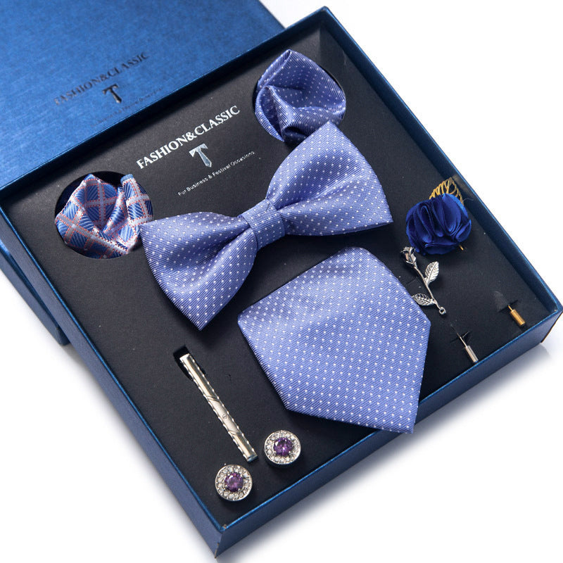 Tie 8-piece Set Formal Suit Men - Clothing Personality
