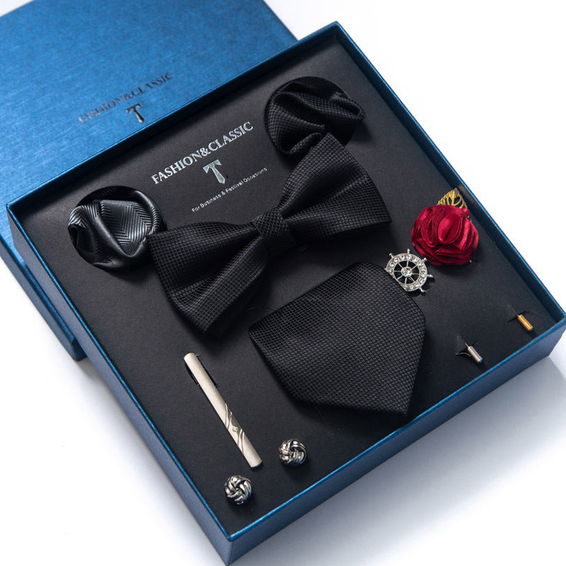 Tie 8-piece Set Formal Suit Men - Clothing Personality