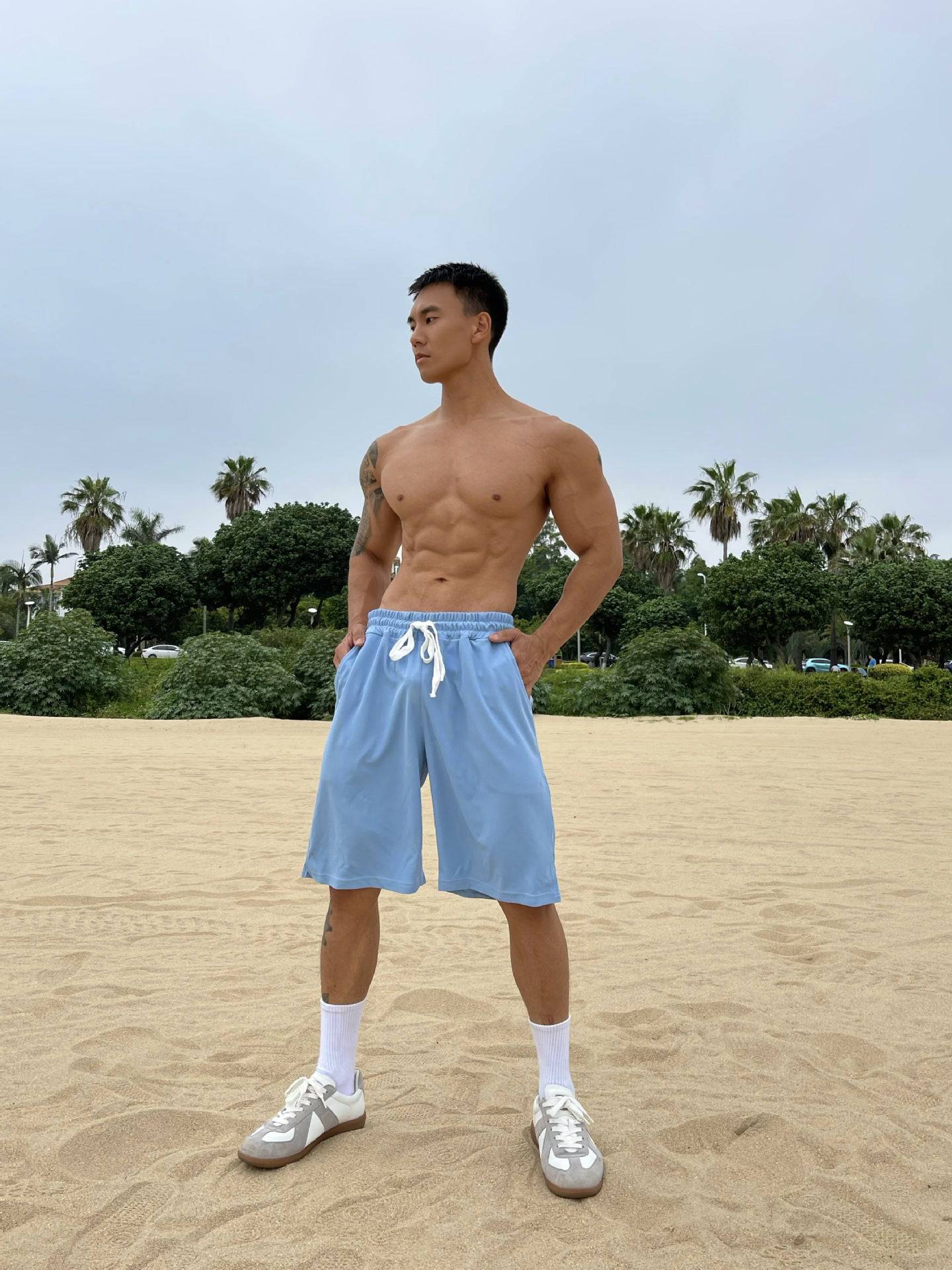 Workout Shorts Men's Loose Plus Size - Clothing Personality