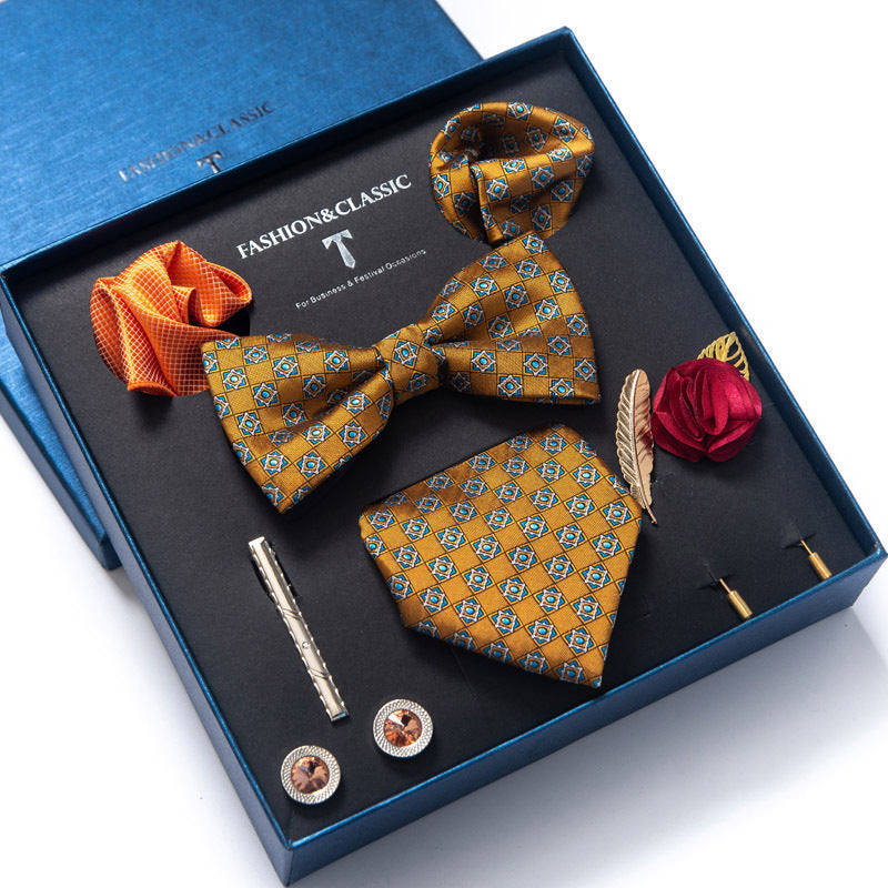 Tie 8-piece Set Formal Suit Men - Clothing Personality