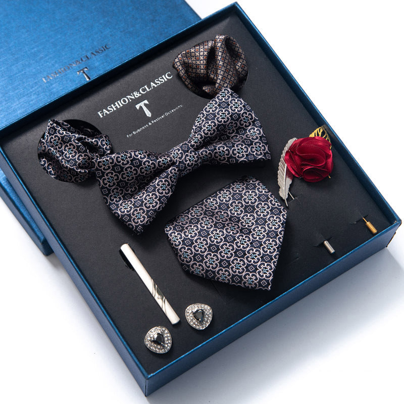 Tie 8-piece Set Formal Suit Men - Clothing Personality