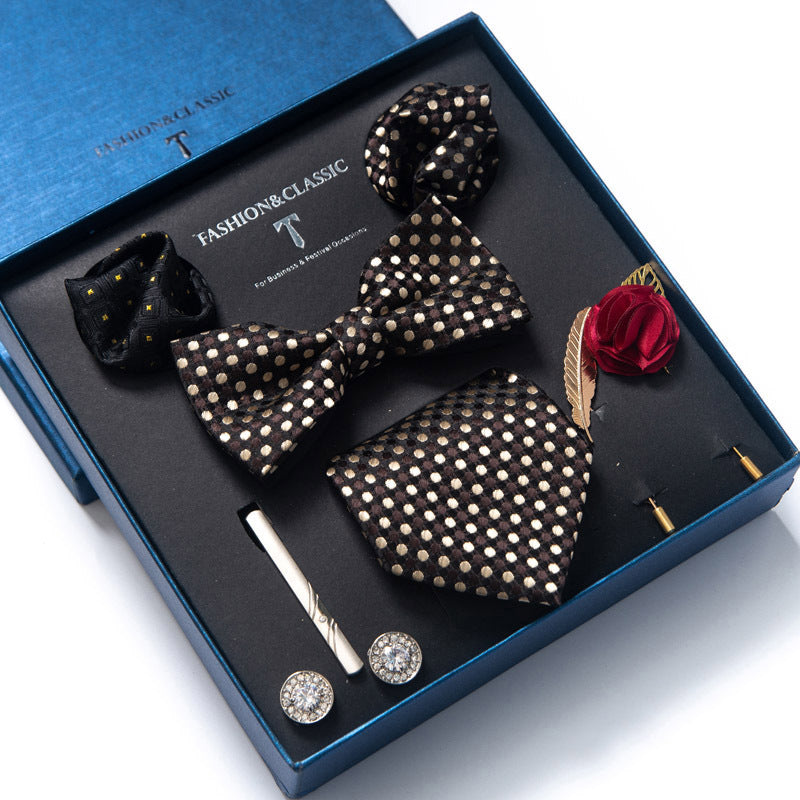 Tie 8-piece Set Formal Suit Men - Clothing Personality