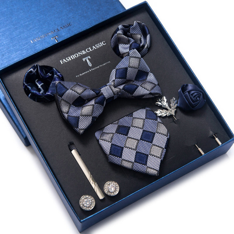 Tie 8-piece Set Formal Suit Men - Clothing Personality
