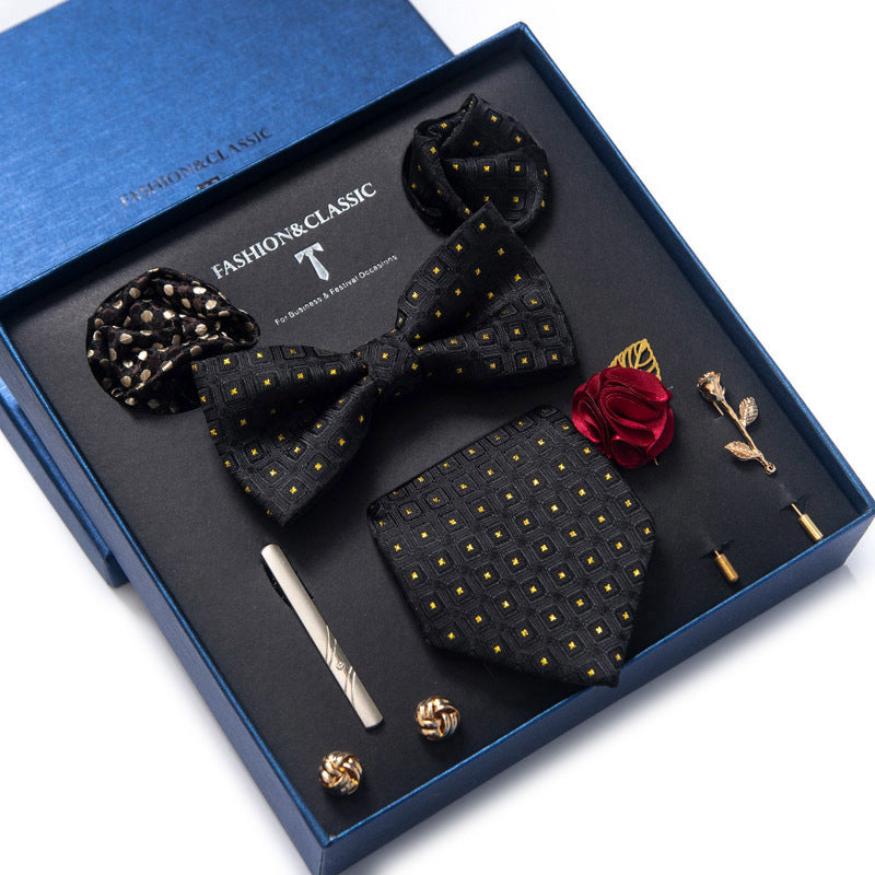 Tie 8-piece Set Formal Suit Men - Clothing Personality