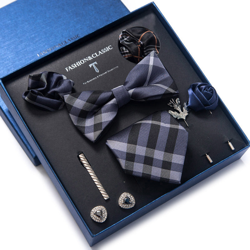 Tie 8-piece Set Formal Suit Men - Clothing Personality