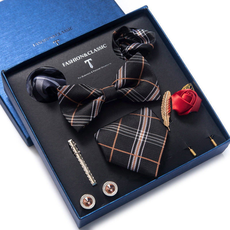 Tie 8-piece Set Formal Suit Men - Clothing Personality
