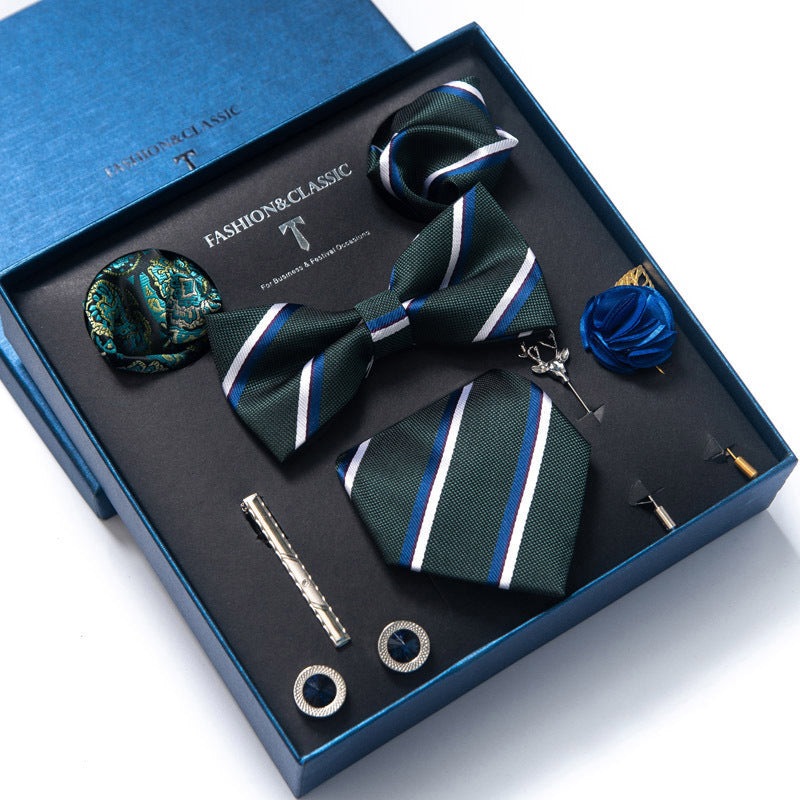Tie 8-piece Set Formal Suit Men - Clothing Personality