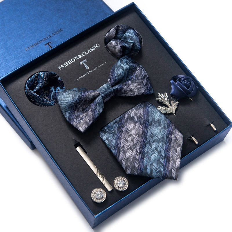 Tie 8-piece Set Formal Suit Men - Clothing Personality