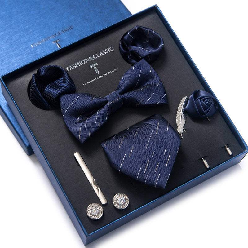 Tie 8-piece Set Formal Suit Men - Clothing Personality
