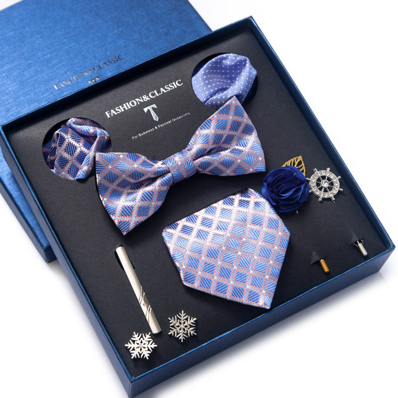 Tie 8-piece Set Formal Suit Men - Clothing Personality