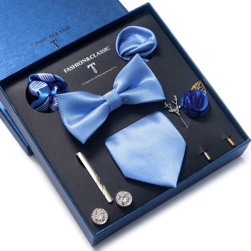 Tie 8-piece Set Formal Suit Men - Clothing Personality