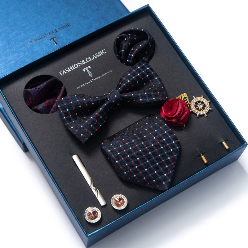 Tie 8-piece Set Formal Suit Men - Clothing Personality