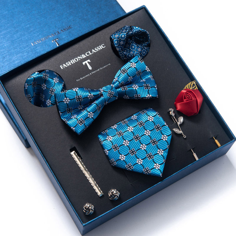 Tie 8-piece Set Formal Suit Men - Clothing Personality
