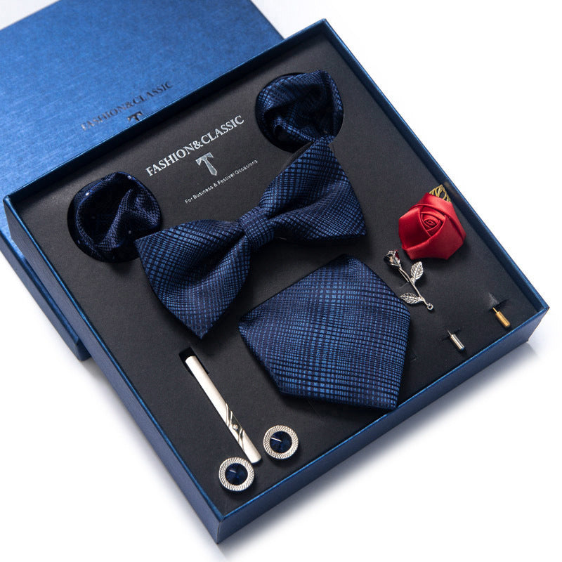 Tie 8-piece Set Formal Suit Men - Clothing Personality