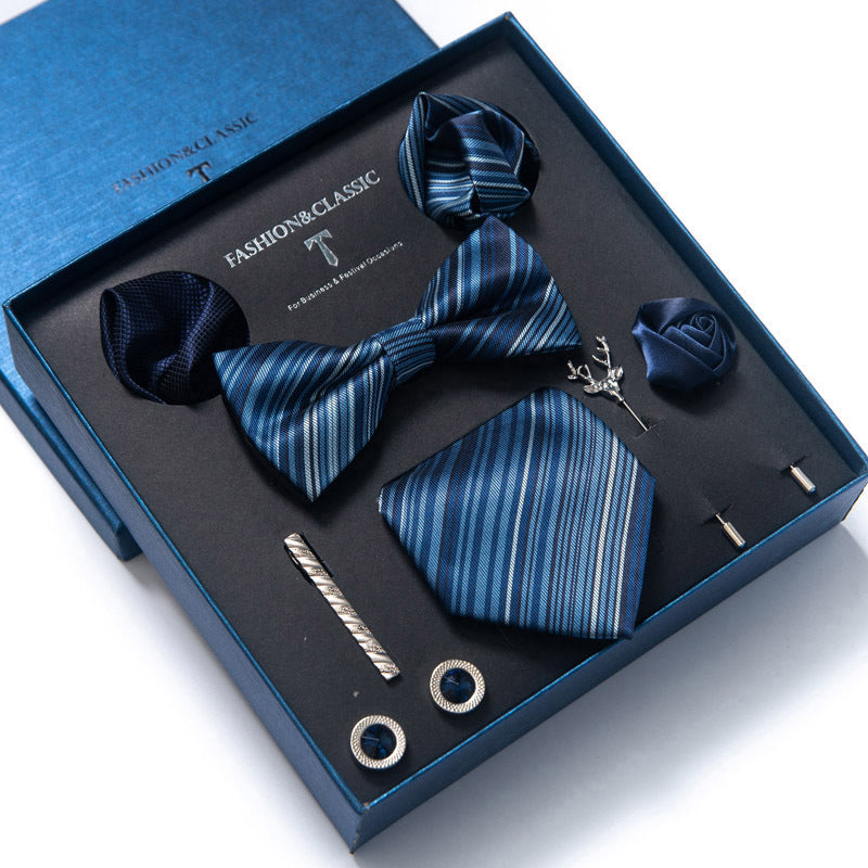 Tie 8-piece Set Formal Suit Men - Clothing Personality