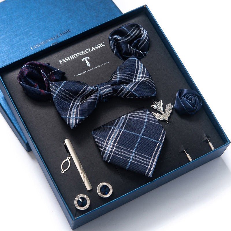 Tie 8-piece Set Formal Suit Men - Clothing Personality