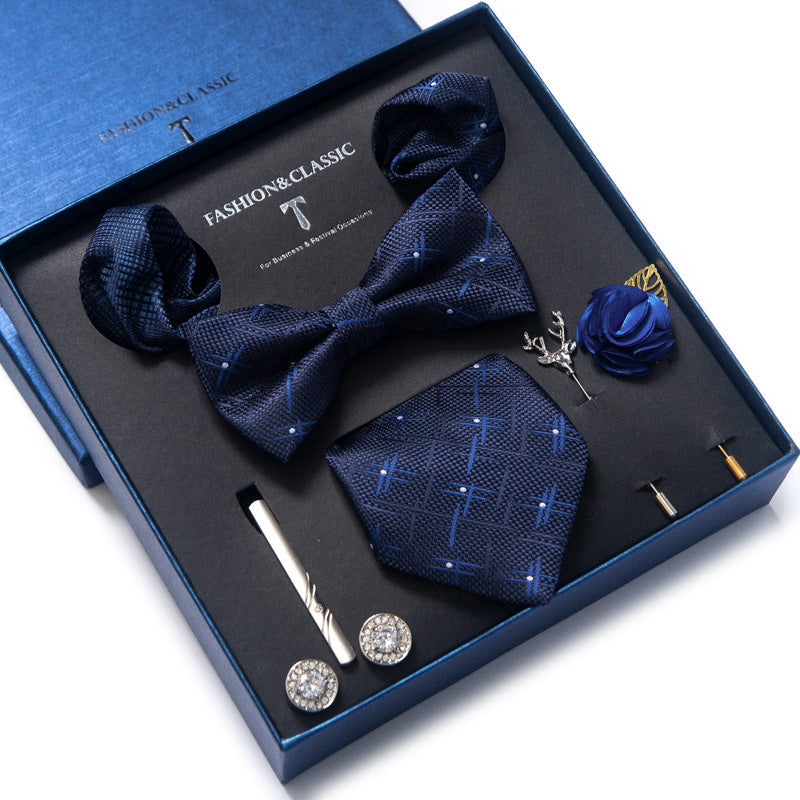 Tie 8-piece Set Formal Suit Men - Clothing Personality
