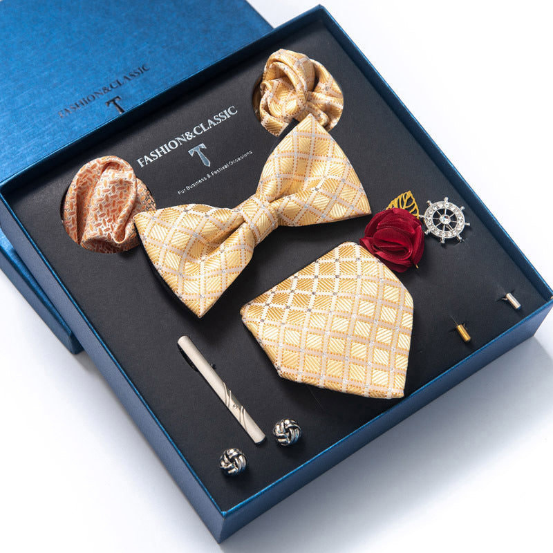 Tie 8-piece Set Formal Suit Men - Clothing Personality