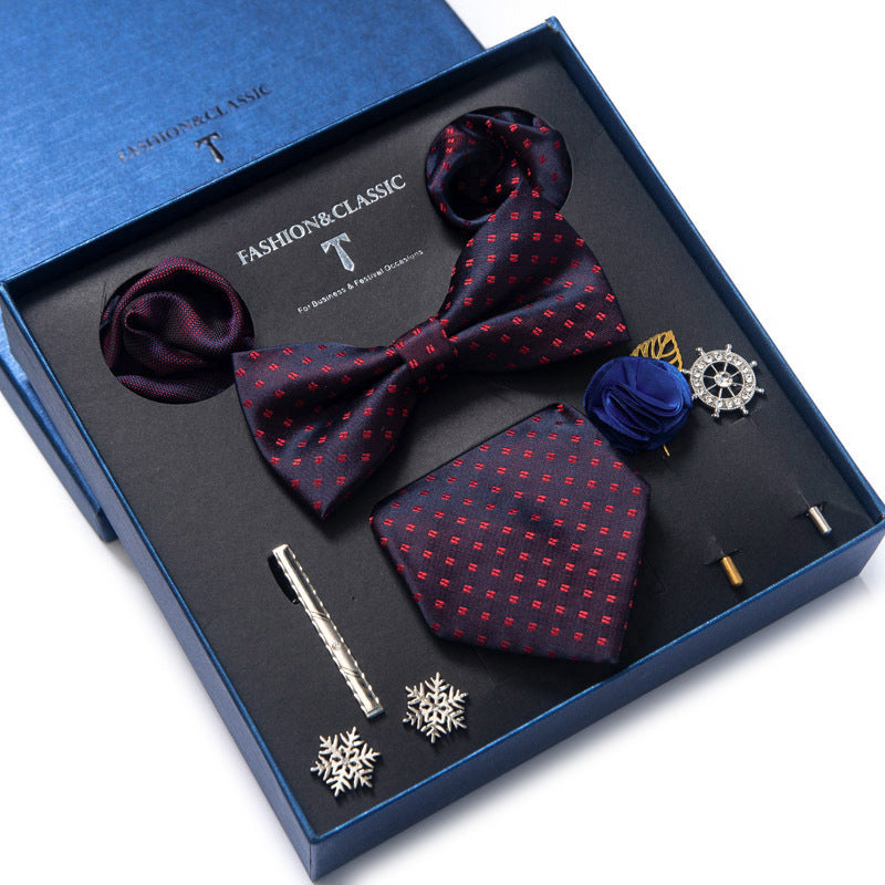Tie 8-piece Set Formal Suit Men - Clothing Personality