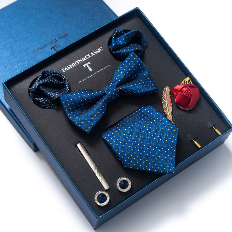 Tie 8-piece Set Formal Suit Men - Clothing Personality