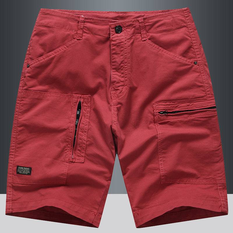 Casual Loose Straight Cargo Shorts Men - Clothing Personality