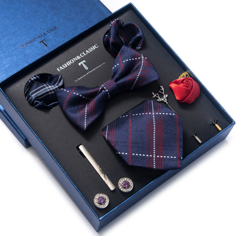 Tie 8-piece Set Formal Suit Men - Clothing Personality