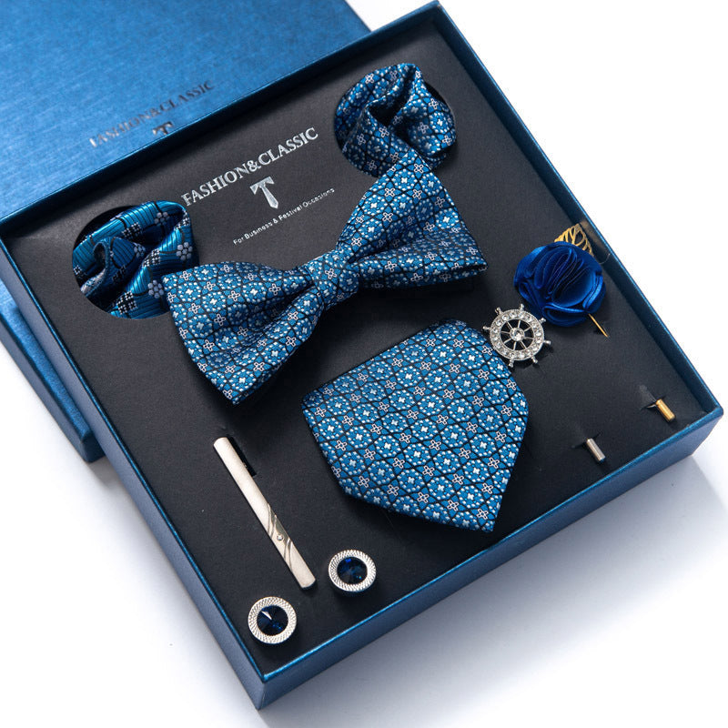 Tie 8-piece Set Formal Suit Men - Clothing Personality